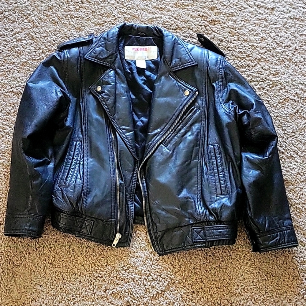 Leather jacket